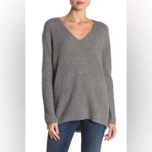 Madewell grey wool sweater